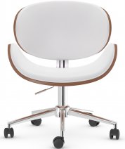 Nova Desk Chair White